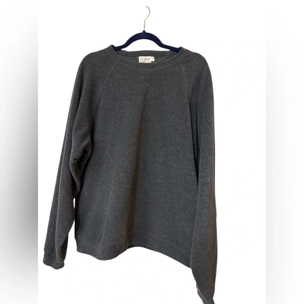 J. Crew Charcoal Knit Top